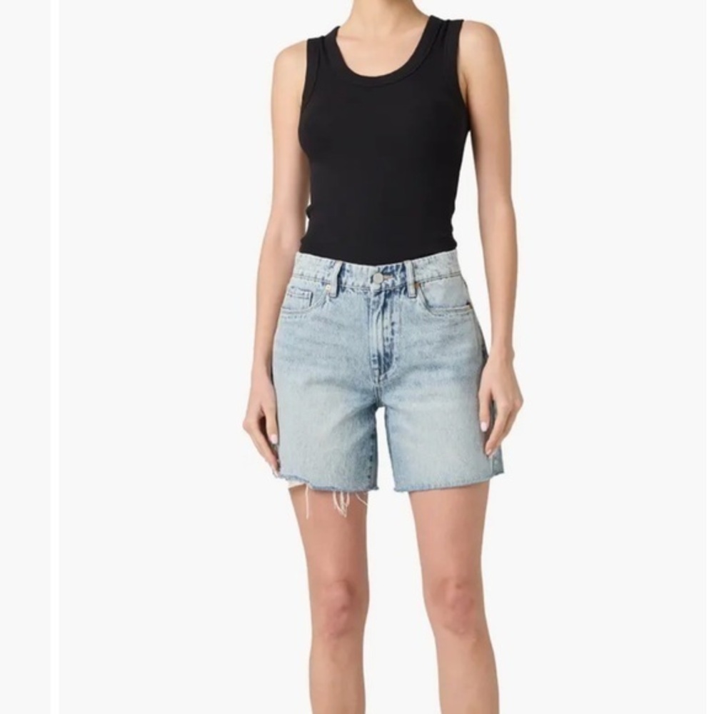 NEW! NWT! The Warren Chew Hem Cutoff Denim Shorts BLANKNYC - Love Fest SZ 27